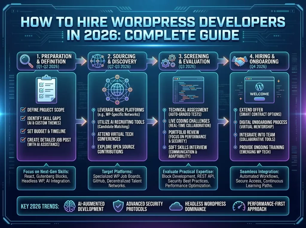 How to Hire WordPress Developers in 2026: The Complete Guide to Scaling Your Business