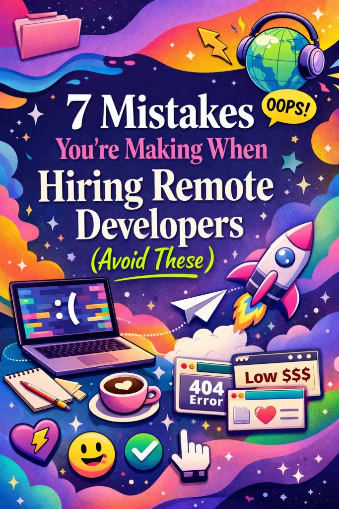 7 Mistakes You’re Making When Hiring Remote Developers (Avoid These)